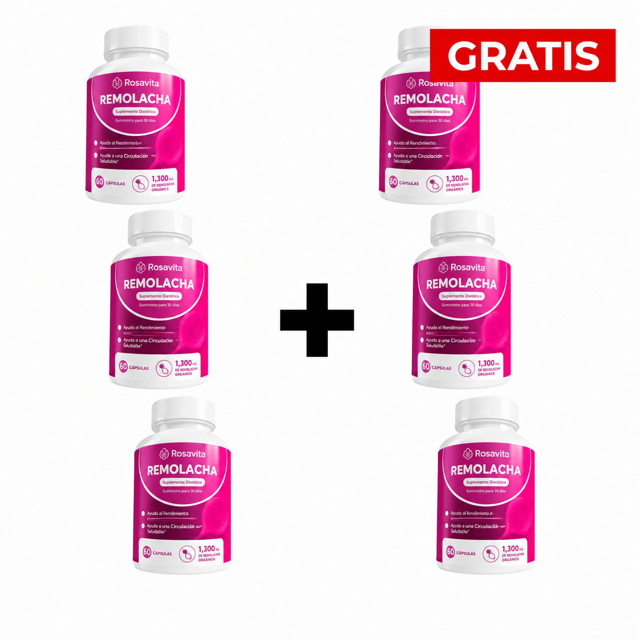 Capsulas de Remolacha Rosavita