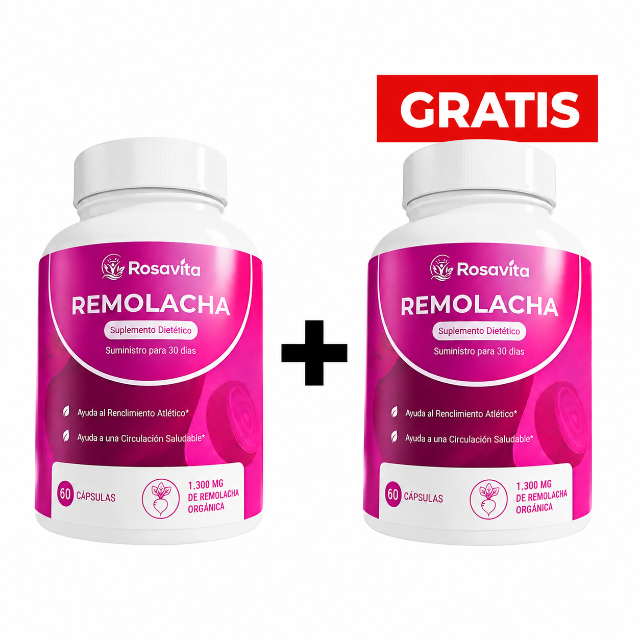 Capsulas de Remolacha Rosavita