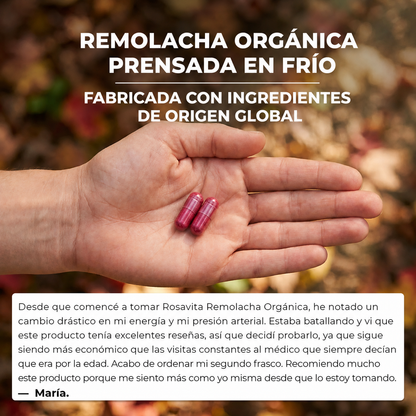 Capsulas de Remolacha Rosavita