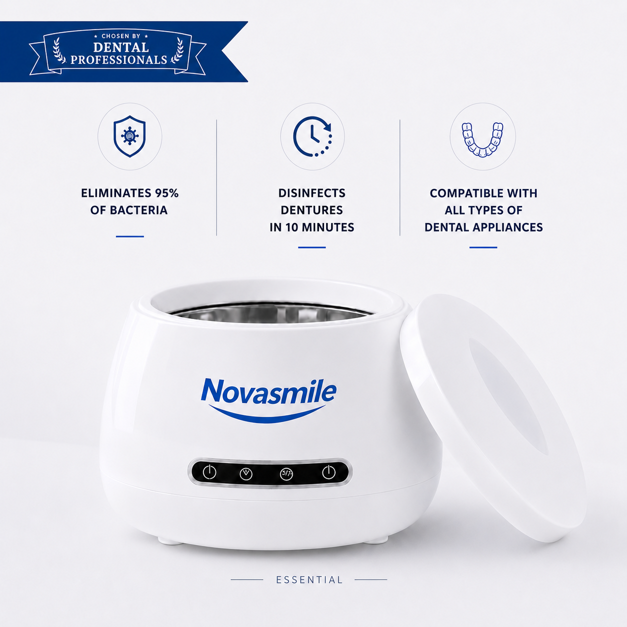 Novasmile™ Ultrasonic Cleaner