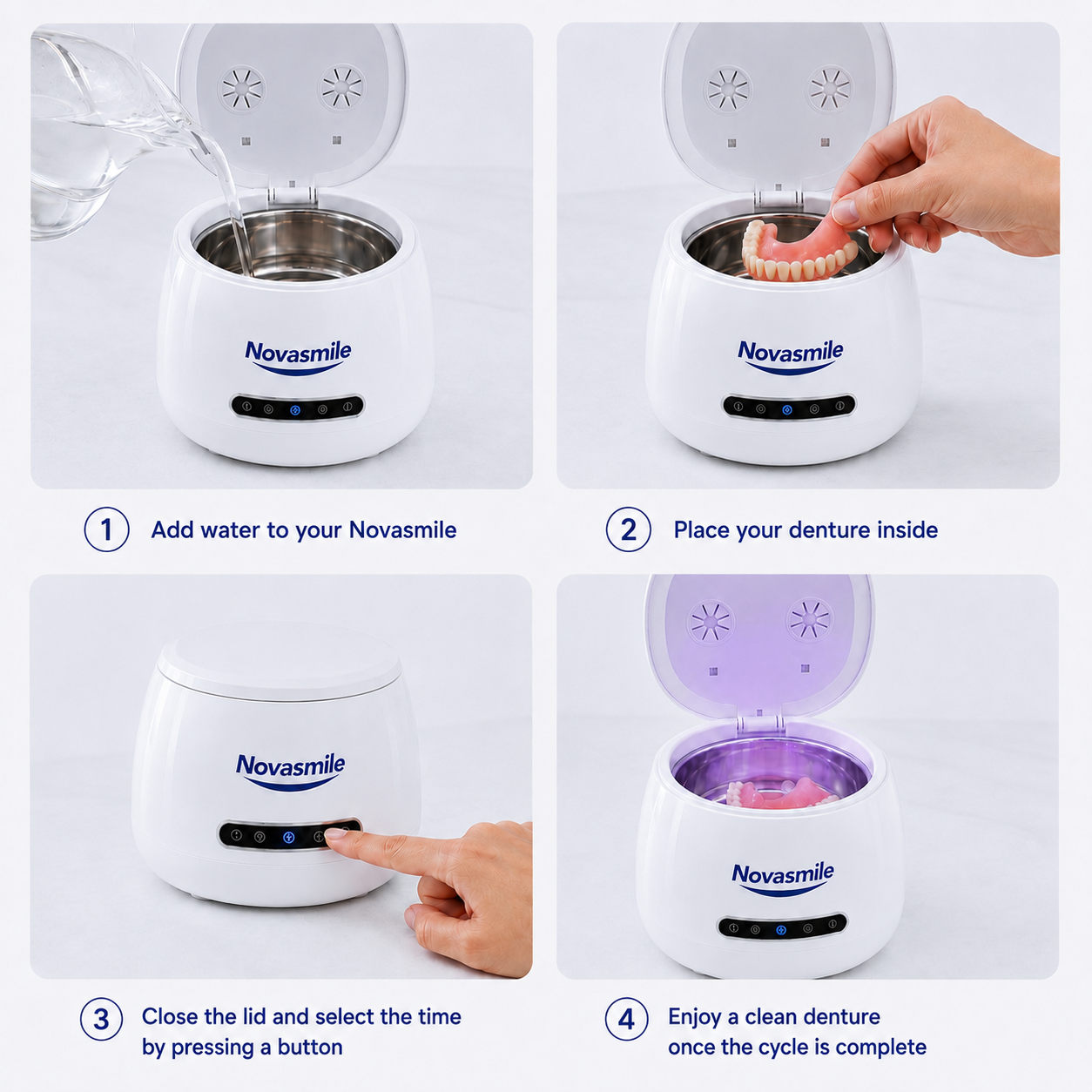Novasmile™ Ultrasonic Cleaner