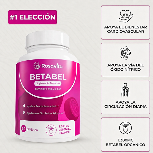 Cápsulas de Betabel Rosavita
